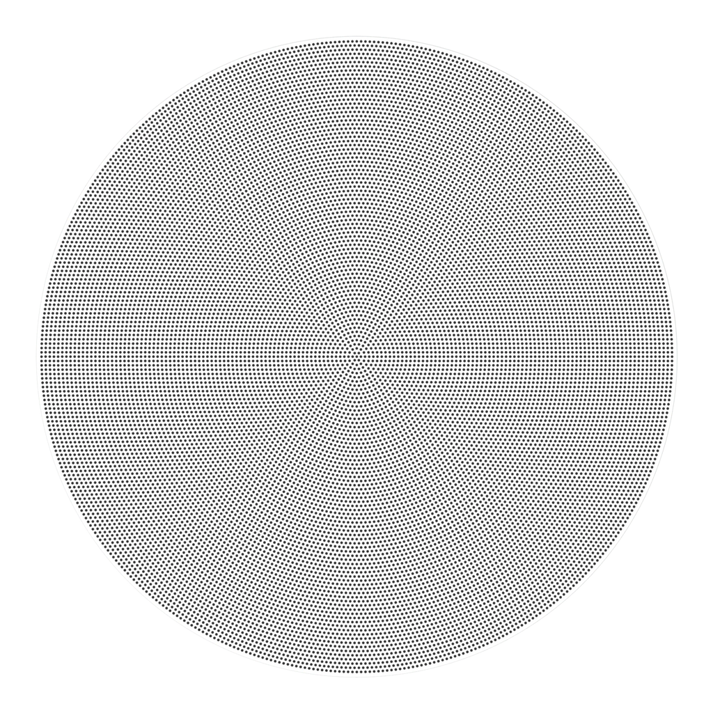In-Ceiling Round Speaker Grilles